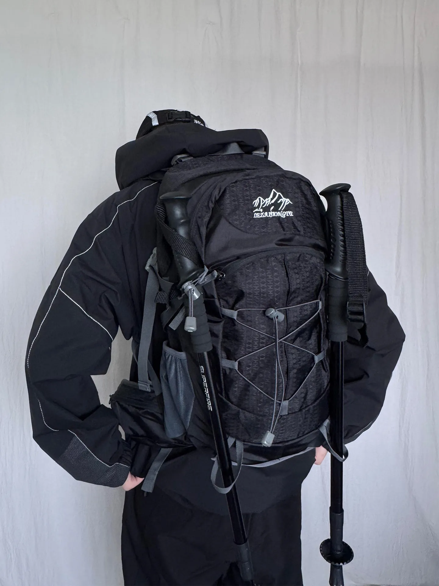 

Мужской туристический рюкзак для горного туризма, 30 литров, водонепроницаемый, легкий, большой вместимости