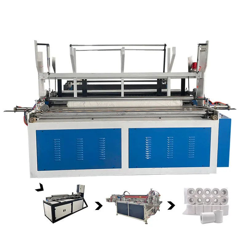 Fully Automatic Toilet Paper Making Machine Small Toilet Paper Rewinding Machine