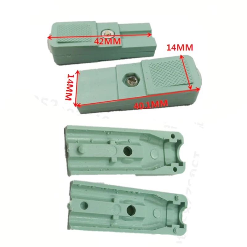 CZ-200 small two-wire electric screwdriver plug 2-core power socket DC power plug connector 2 pins green