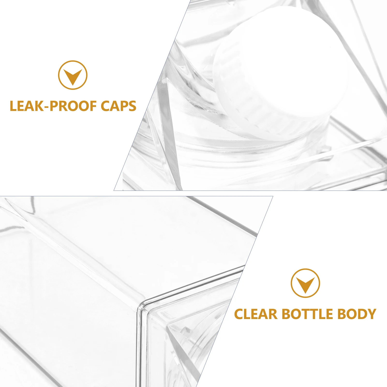 

Leak Proof Milk Bottle 500ml Transparent Drink Jug Kids Juice Container Reusable Water Storage Plastic Bottle Kitchen Bar