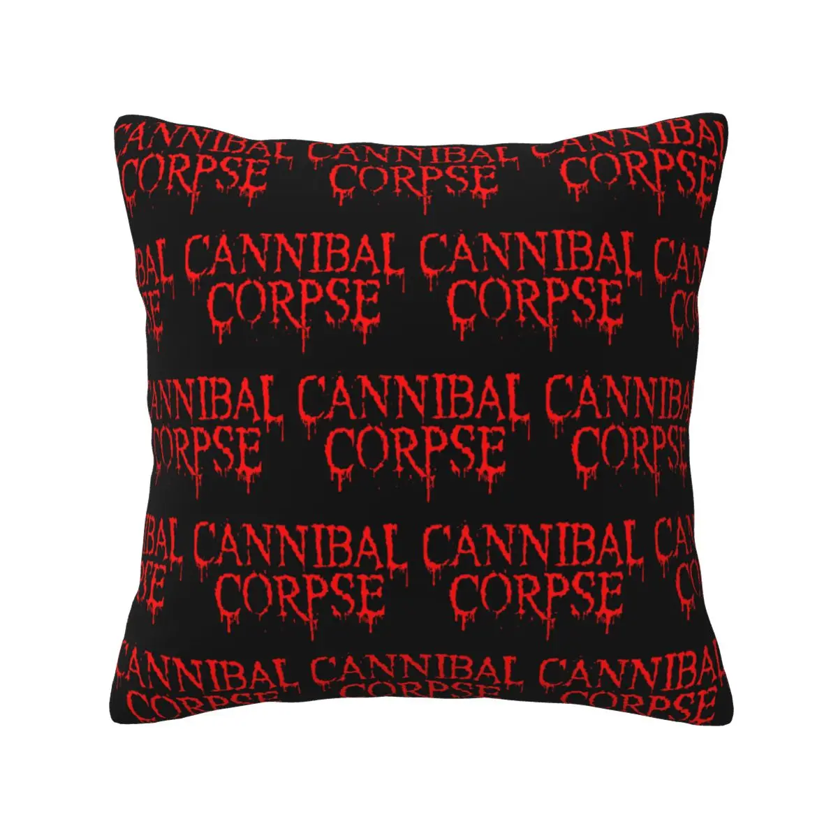 Cannibal Corpse Death Metal Band Square Pillowcase Pillow Cover Cushion Decor Comfort Throw Pillow for Home Car