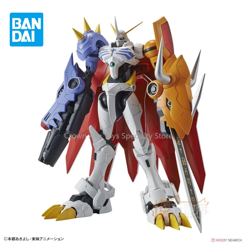 Bandai FRS Digimon Adventure Omegamon AMPLIFIED Joints Movable Anime Action Manga Figures Assembly Model Trendy Toys For Gifts