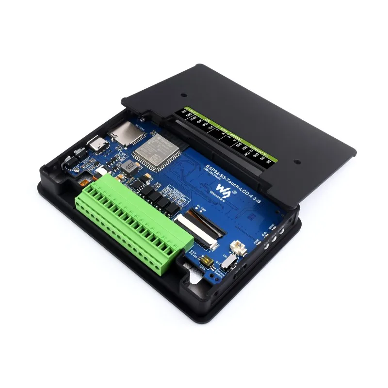 Waveshare ESP32-S3 4.3 인치 터치 LCD 개발 보드, B 타입, 800 × 480, 5 포인트 터치, 32 비트 LX7 듀얼 코어 프로세서