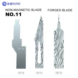 Mijing For iPhone 13/14/15 Pro MAX Phone LCD Touch Screen Frame Glue Removal Blade Motherboard CPU IC Chip Repair Hand Tools