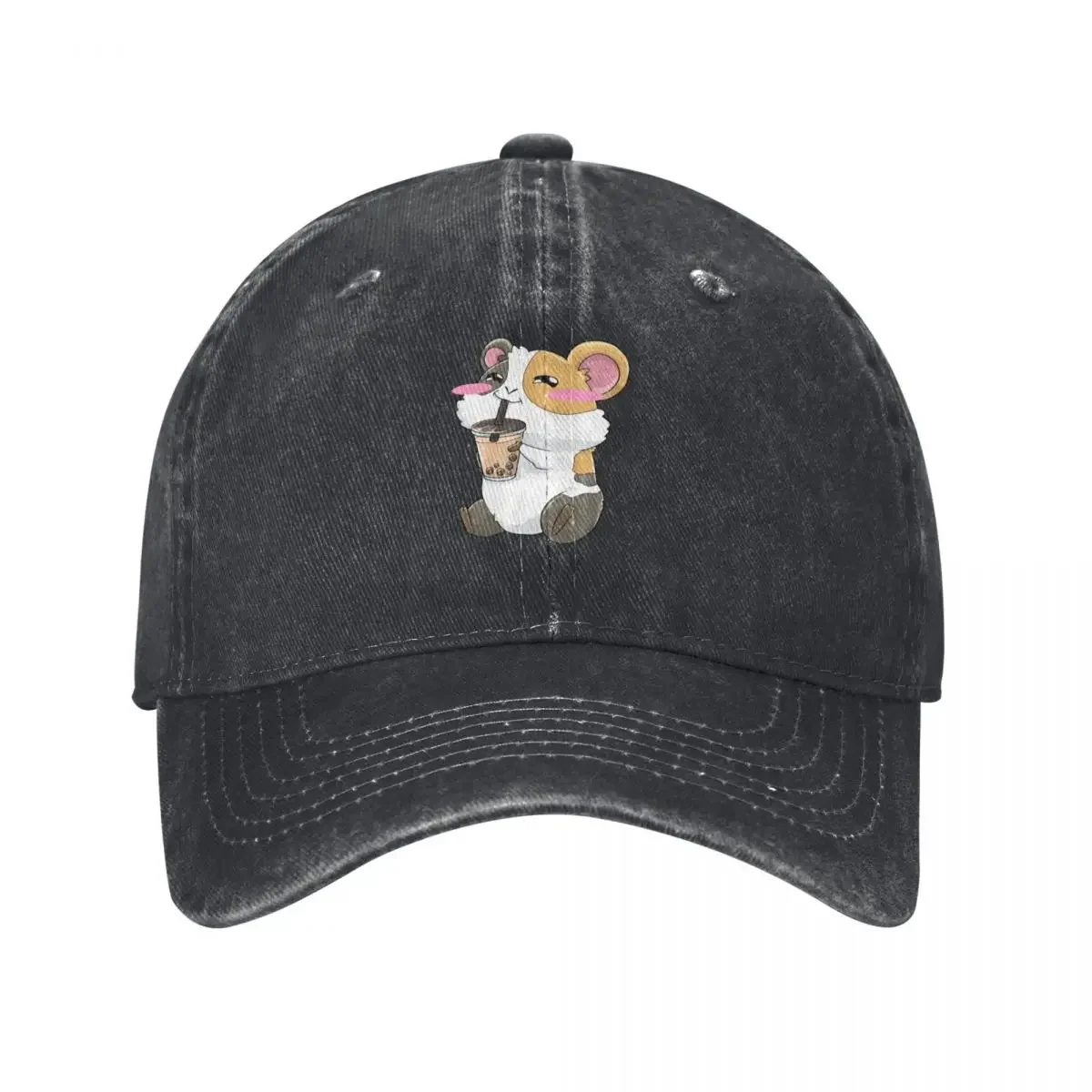 Guinea Pig Bubble Tea Kawaii Cute Baseball Cap Beach cute Hat Man Luxury Ladies Men's