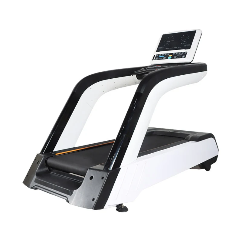 Grande esteira elétrica para ginástica com motor comercial inclinável