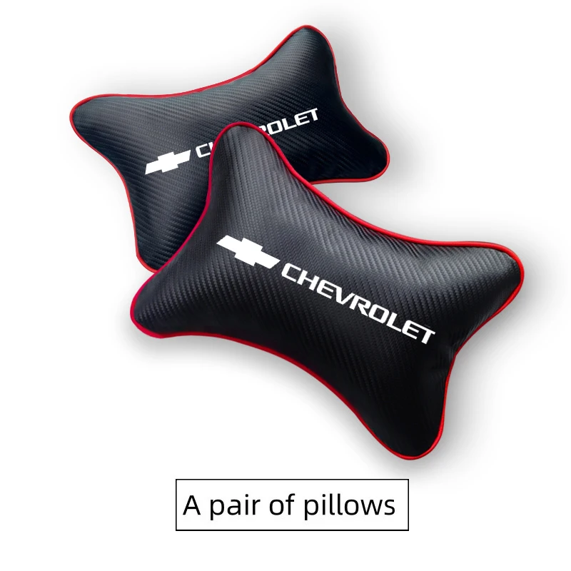 For Chevrolet Cruze Malibu Spark Equinox Trax AVEO Lova Car Seat Belt Protect Shoulder Pads Cervical Spine Headrest Neck Pillow