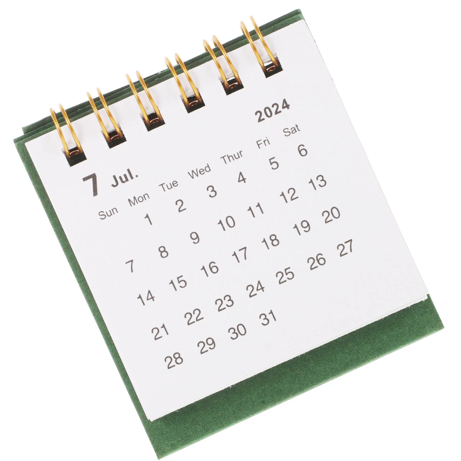 

2025 Small Desk Calendar Decorative Flip Decorate for Monthly Memo Paper Office
