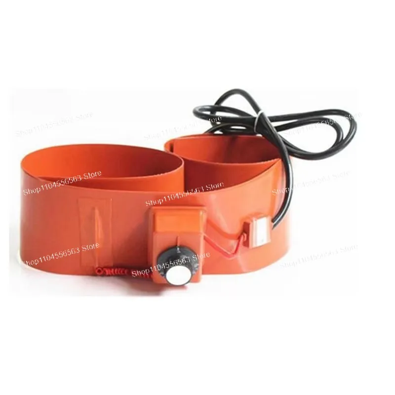 Customizable 200L Oil Drum Silicone Heating Belt, 1740x250mm 2000W Silicone Rubber Heater, Service Life Over 10 Years