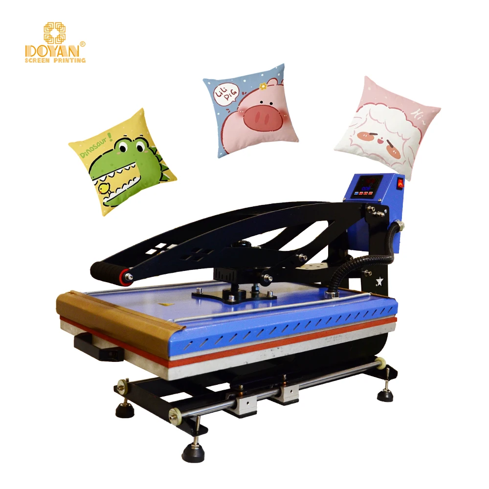 Multifunction Sublimation Transfer 16x24 40x50 38*38 40x60 T Shirt Manual Slide Heat Press Machine 220v for Shirt Metal Fabric