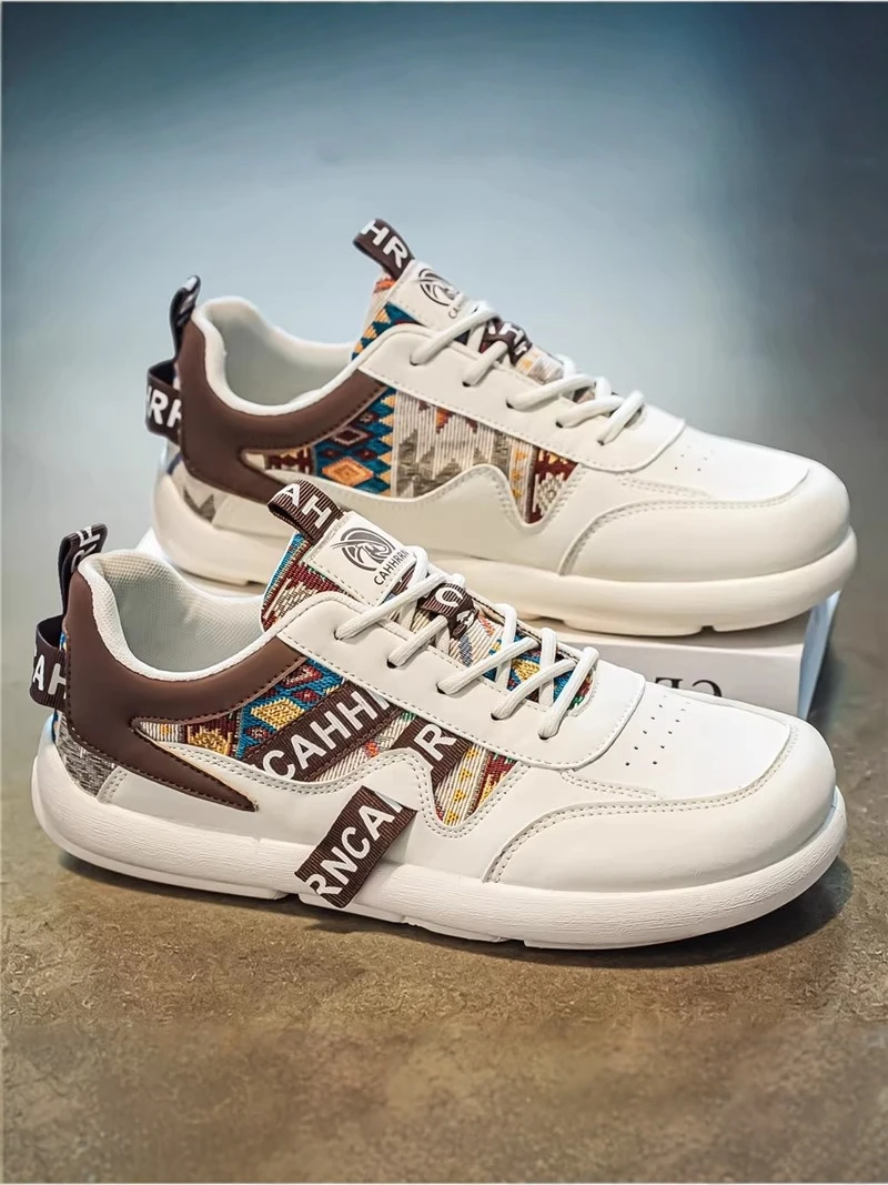 

Men's Summer 2026 Fashionable Casual Leather Surface Shoes Versatile Soft Bottom Sports Trendy Shoes for Junior High Students