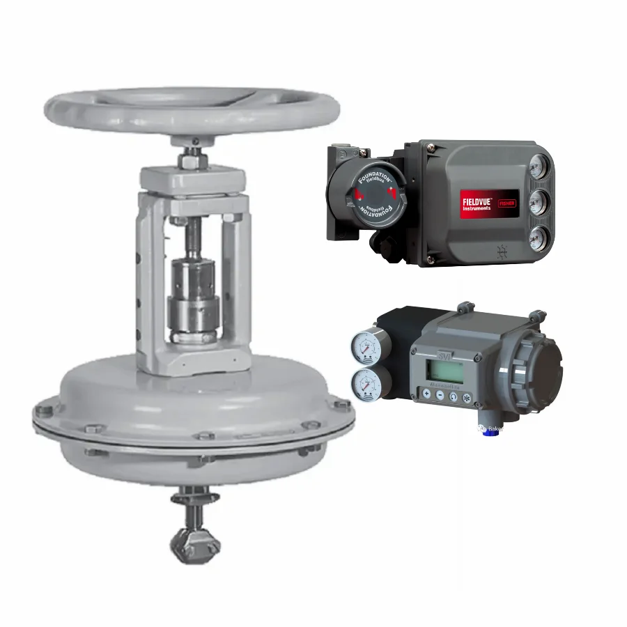 3277 Ball Valve Actuator Pneumatic Linear Actuator Smart Positioner OEM Customizable IP66 Protection for  Oil Industry
