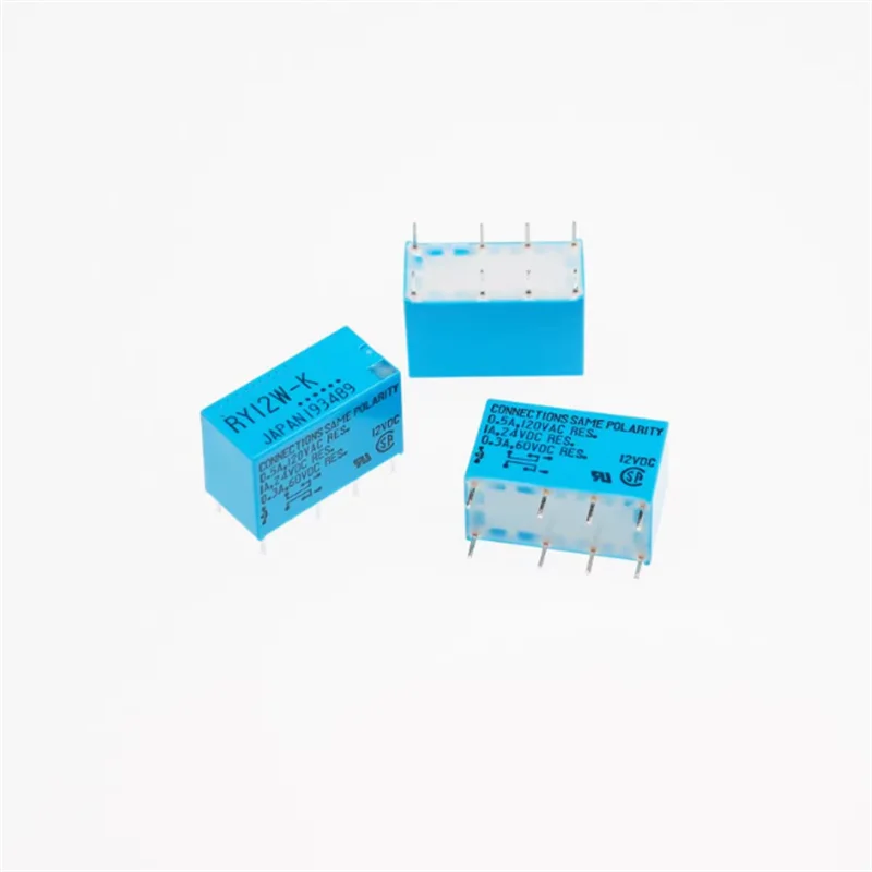 10 Stück RY5W-K, RY12W-K, RY24W-K DIP-8 1A Brandneues Signalrelais RY-5W-K, RY-12W-K, RY-24W-K