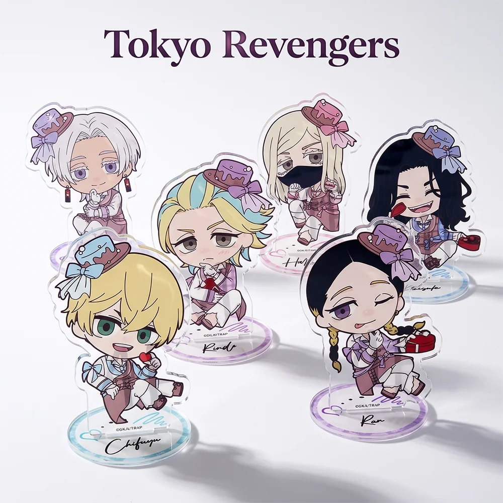 Tokyo Revengers Manjiro Sano Chifuyu Matsuno 10CM CUte Anime Acrylic Stand Keychain Room Decoration Desk Decor Collect Gifts