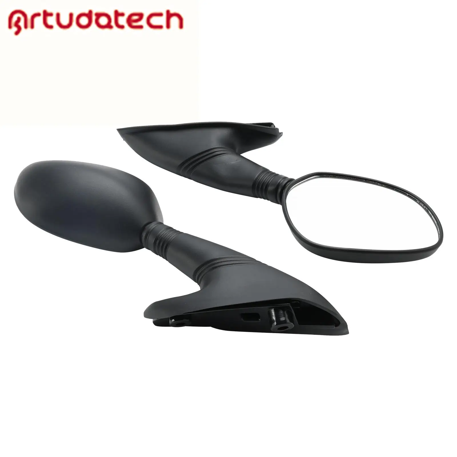 BLACK PAIR of REAR VIEW MIRRORS FOR PIAGGIO X9 125/180/200/250/500 2000 2001 2002 2003