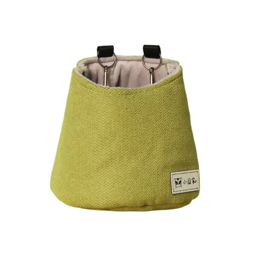 

Opening Winter Sugar Glider Pouch Cloth/Plush Hanging Hamster Hanging Bed Comfortable with Hook Small Animals Sleeping Bag