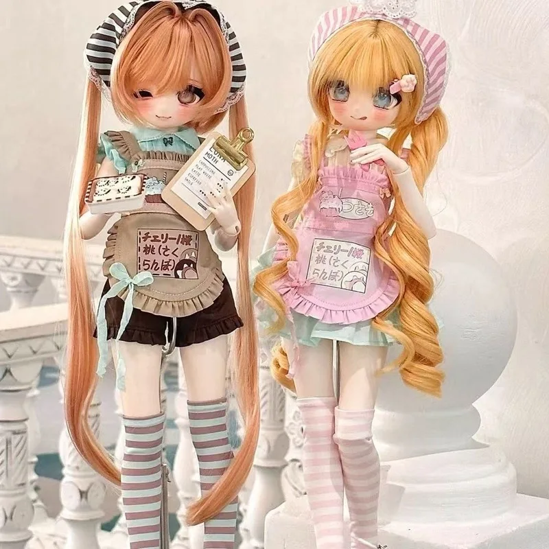 

Bjd Doll Clothes Are Suitable For 1/4 Size Cartoon Sweetheart Doll Clothes And 2d Maid Doll Accessories