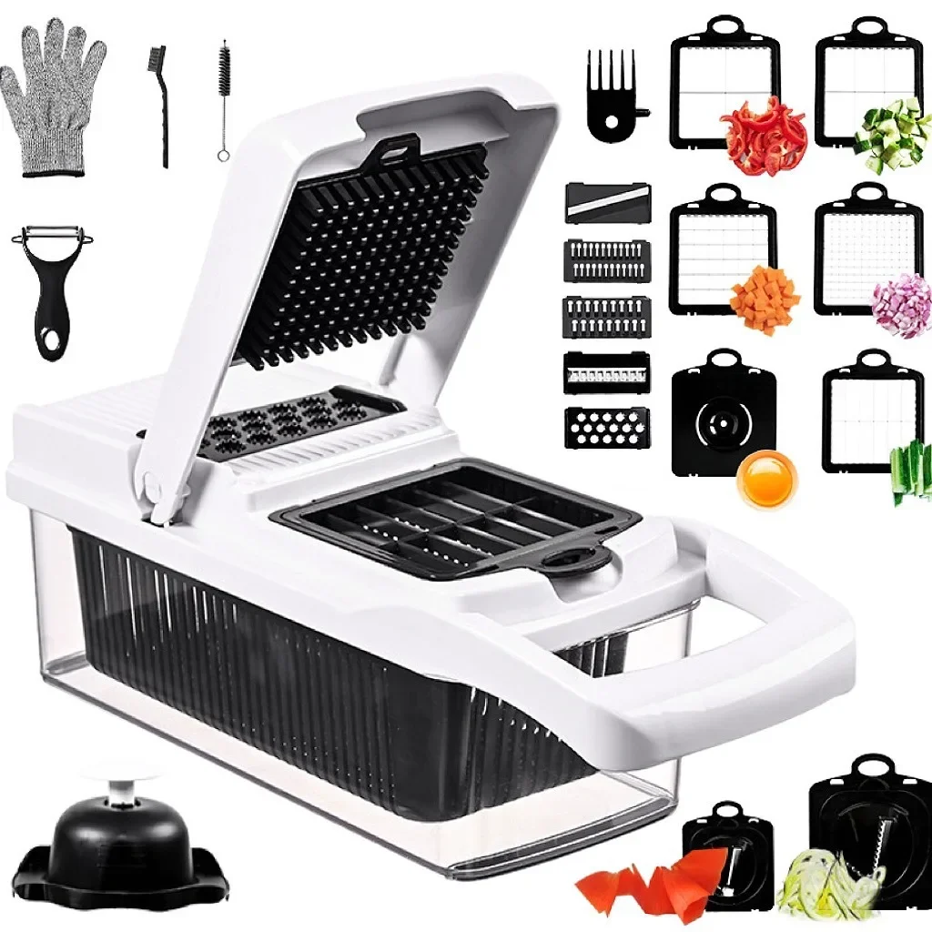 Kitchen Multifunctional Vegetable Dicing Fruit Granulator Household Grinder Vegetable Cutter