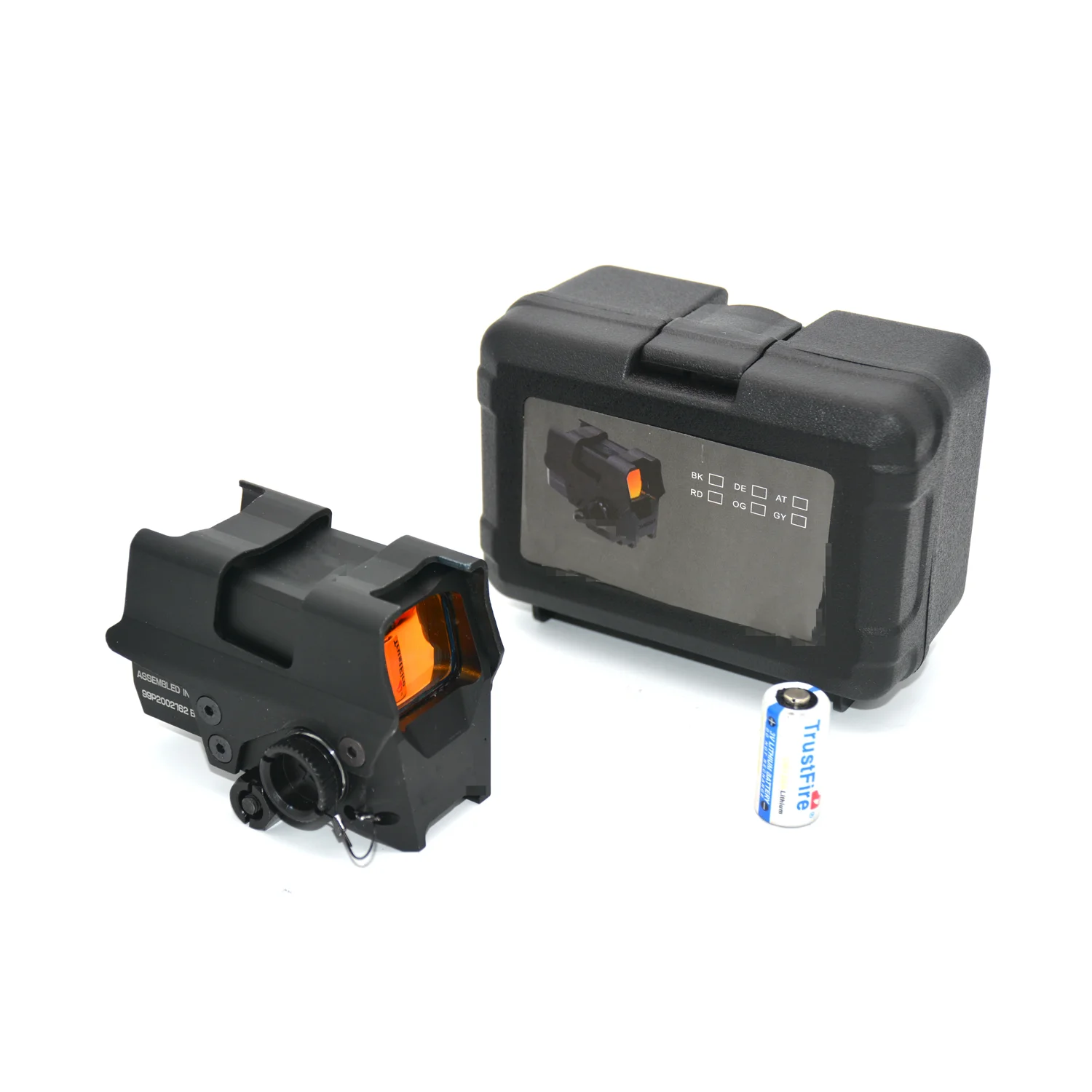 Romeo-8T Holographic Optic Red Dot Sight 1x38mm RifleScope Fit 20mm Picatinny of Hunting and Airsoft with Full Markings