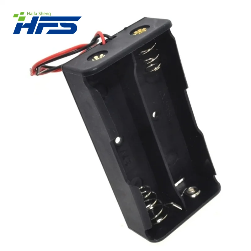 Power Bank 18650 Battery Holder Plastic Battery Holder Storage Box Case for 2x 18650