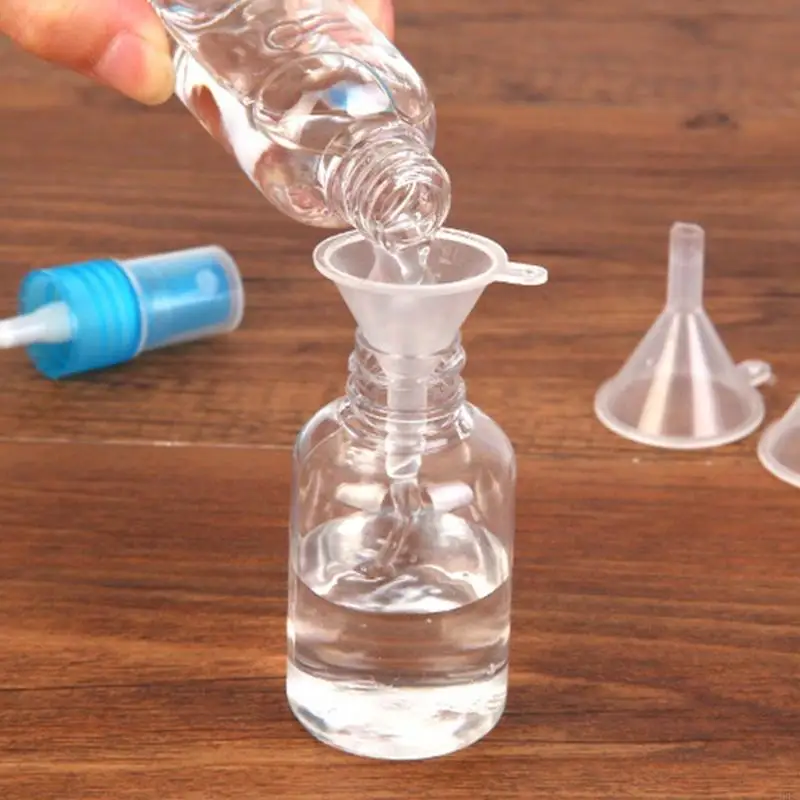 H9ec Mini liquido a imbuto con manico Strumenti filtro del profumo Strumenti olio per sabbia tramoggia per olio a