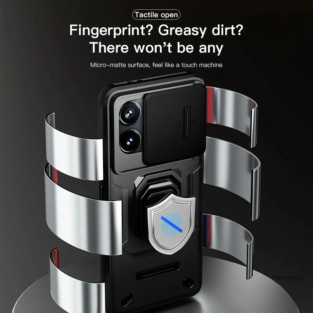 حافظة لهاتف IQOO Neo 10 مع شريحة عدسة حلقية لحماية نافذة درع شل لهاتف IQOO Neo 10 Fundas #6