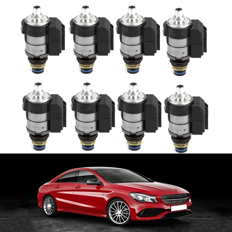 

8Pcs 722.9 Automatic Transmission Solenoid Valve Kit For Mercedes-Benz