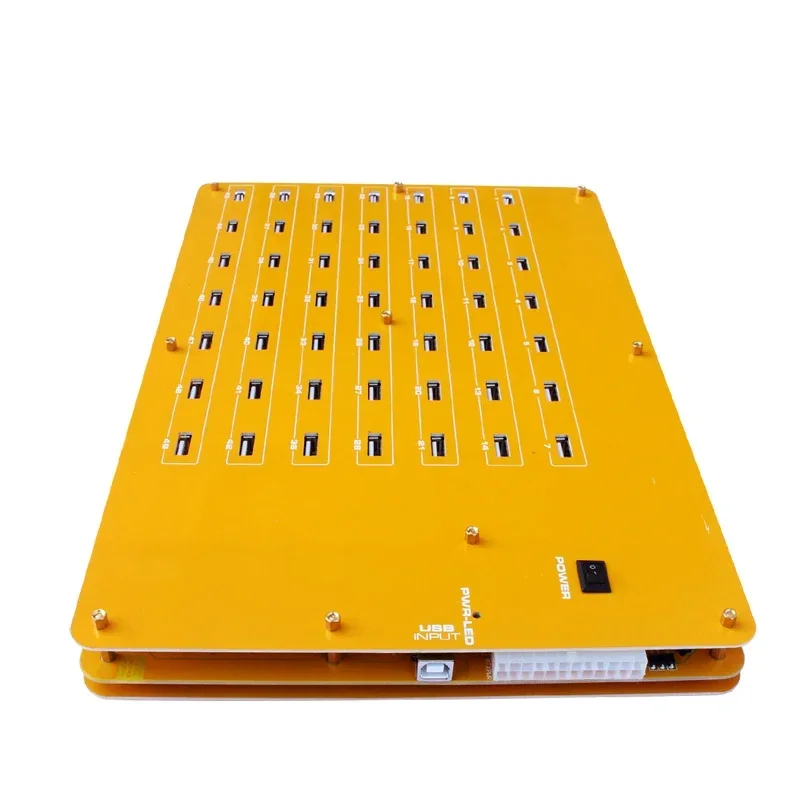 Small Electric 49-PORT Industrial USB 2.0 Hub 49 Multi-Port Computer High-Speed Splitter USB Multi-Interface Hub For Bitcoin Min