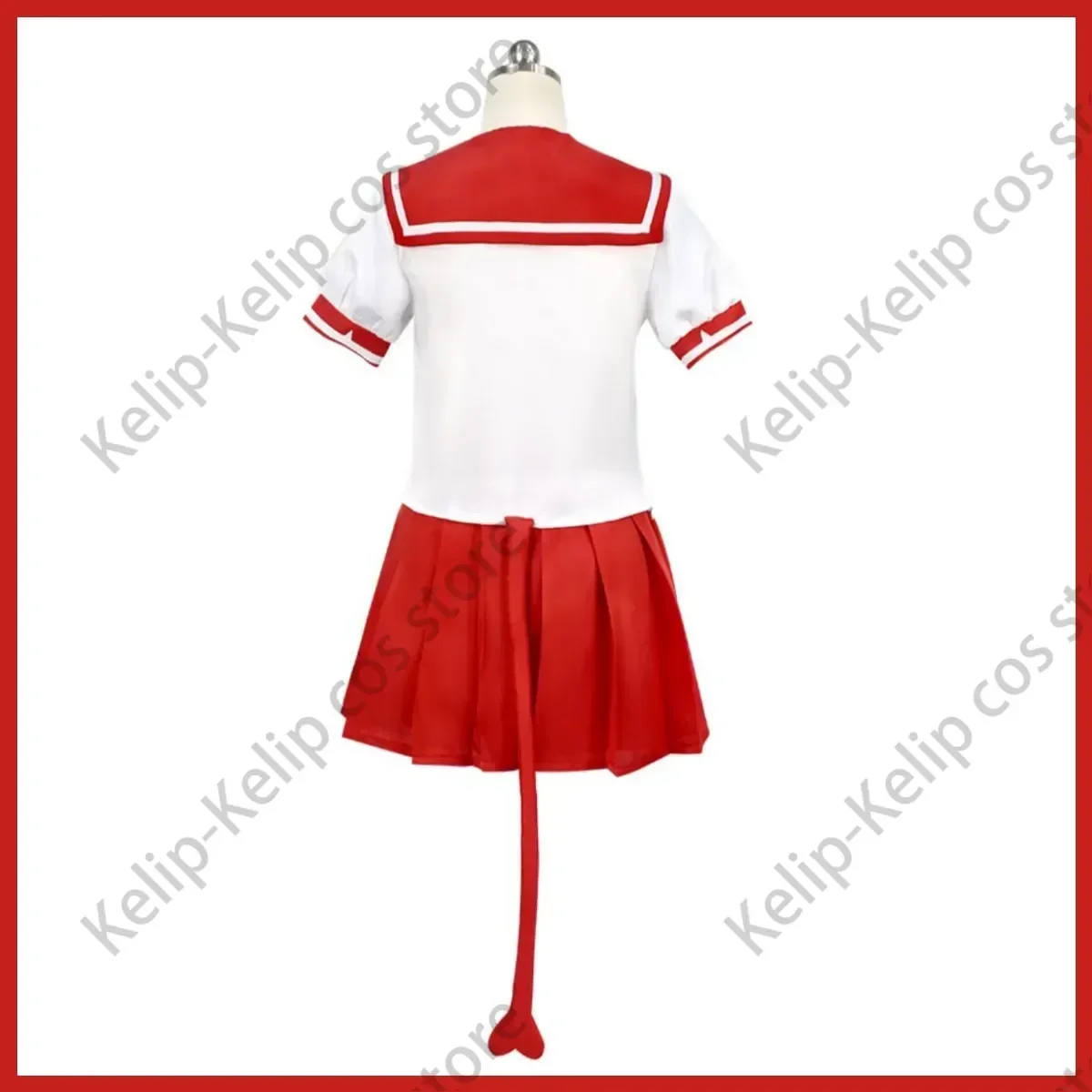 Anime Willkommen zur Dämonenschule Iruma-Kun Valac Clara Cosplay Kostüm Perücke JK Uniform Hai Hausschuhe Frau Sexy Sailor Party Anzug