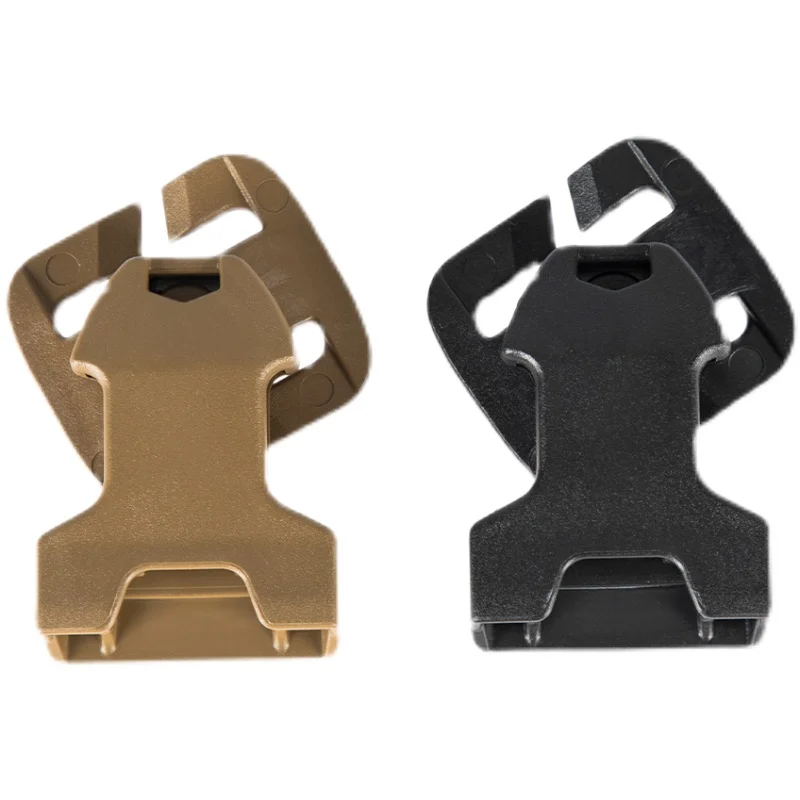 2pcs Outdoor Sports Tactical Vest Fastener Rotary Buckle Backpack Accessories 52031 Chest Bag Modification