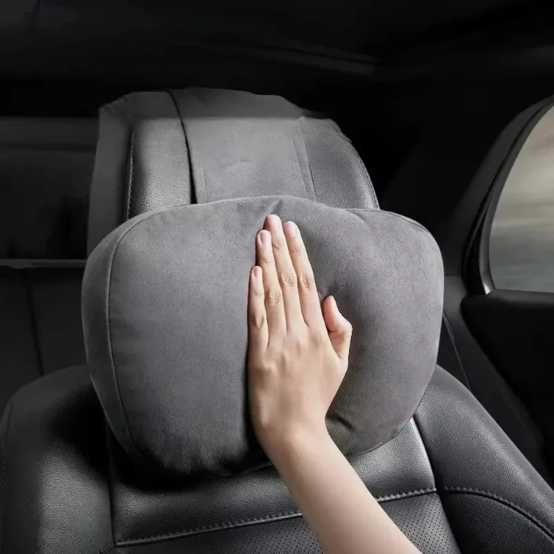 

Car Headrest Neck Support Seat Soft Universal Adjustable Car Neck Pillow Rest Pad High-Quality All Seasons Comfortable and Soft