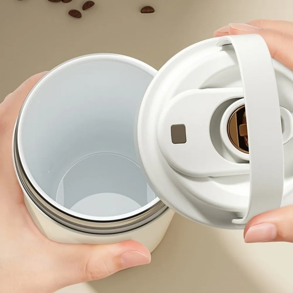 

500ml Travel Coffee Mug with Straw Ceramic Coated Insulated Water Bottle Vacuum Insulated Stainless Steel Coffee Tumbler Cup