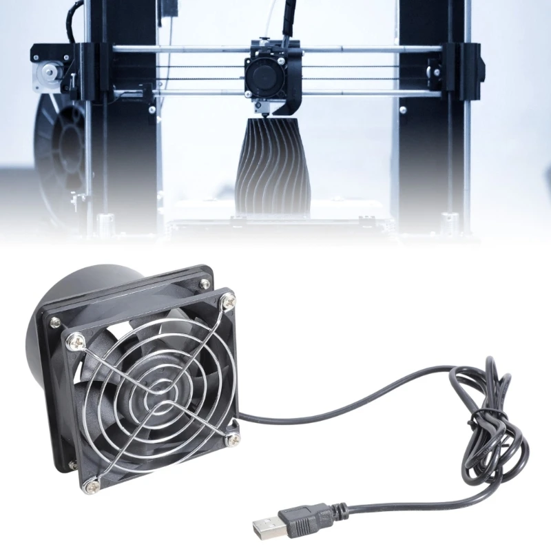 

Энергоэффективный USB-вентилятор диаметром 8 см для отвода тепла и дымоудаления в различных корпусах. Лидер продаж.