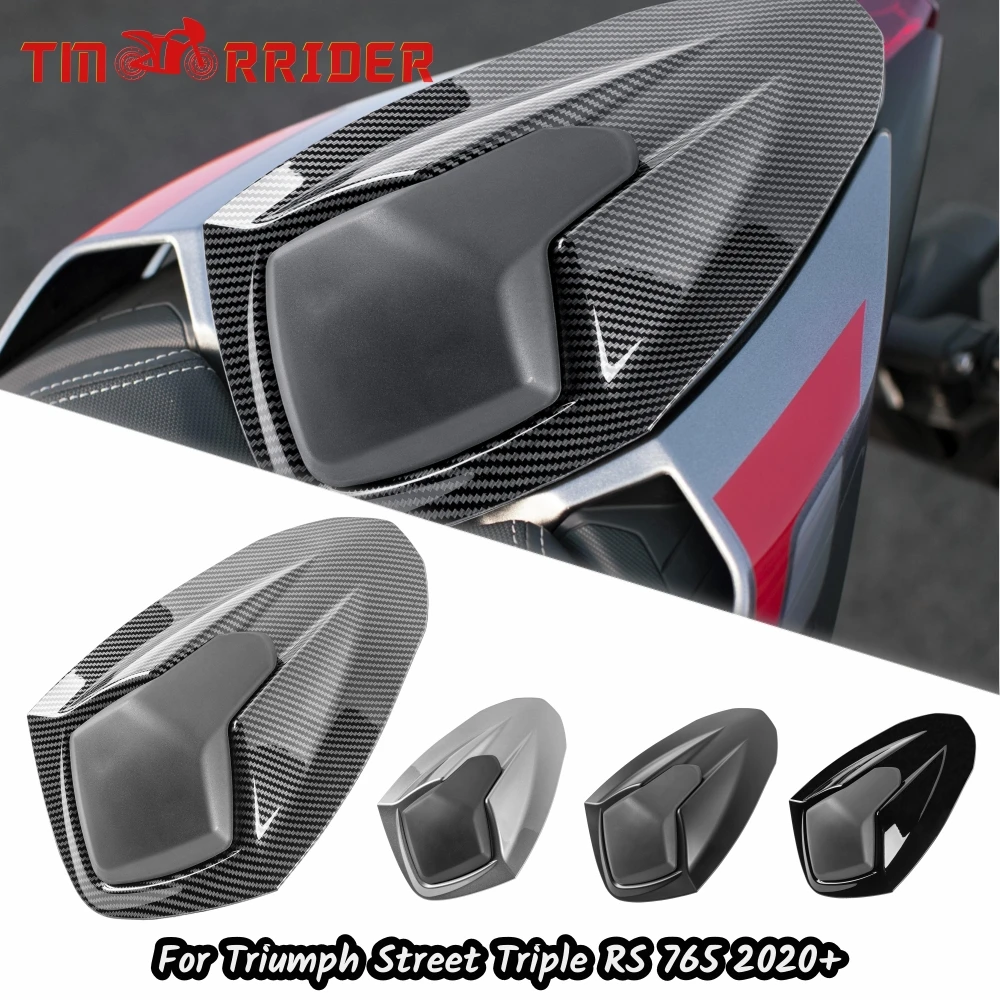 

Motorcycle Accessories Passenger Pillion Seat Cowl Fairing For Triumph Street Triple RS 765 2020-2023 ABS Rear Solo Seat Cover