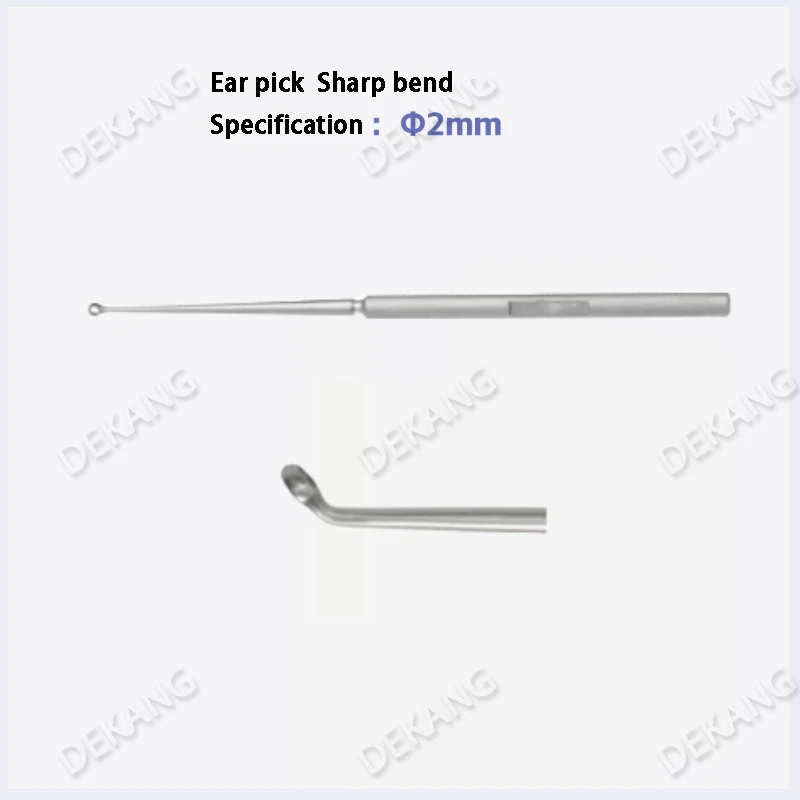 Tympanic Ear-Nose-Throat Curette Treatment Table Curette