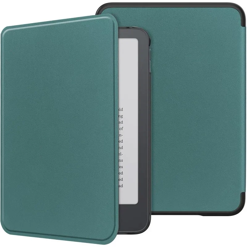 Dwaybox Case for Kindle 2026 Release 6 Inch  Auto Sleep Wake Shockproof PU+PC Smart Case, Slim Light Hard PC Back Cover