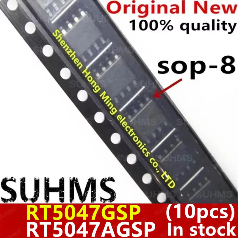 (10piece) 100% New RT5047 RT5047A RT5047GSP RT5047AGSP sop-8 Chipset