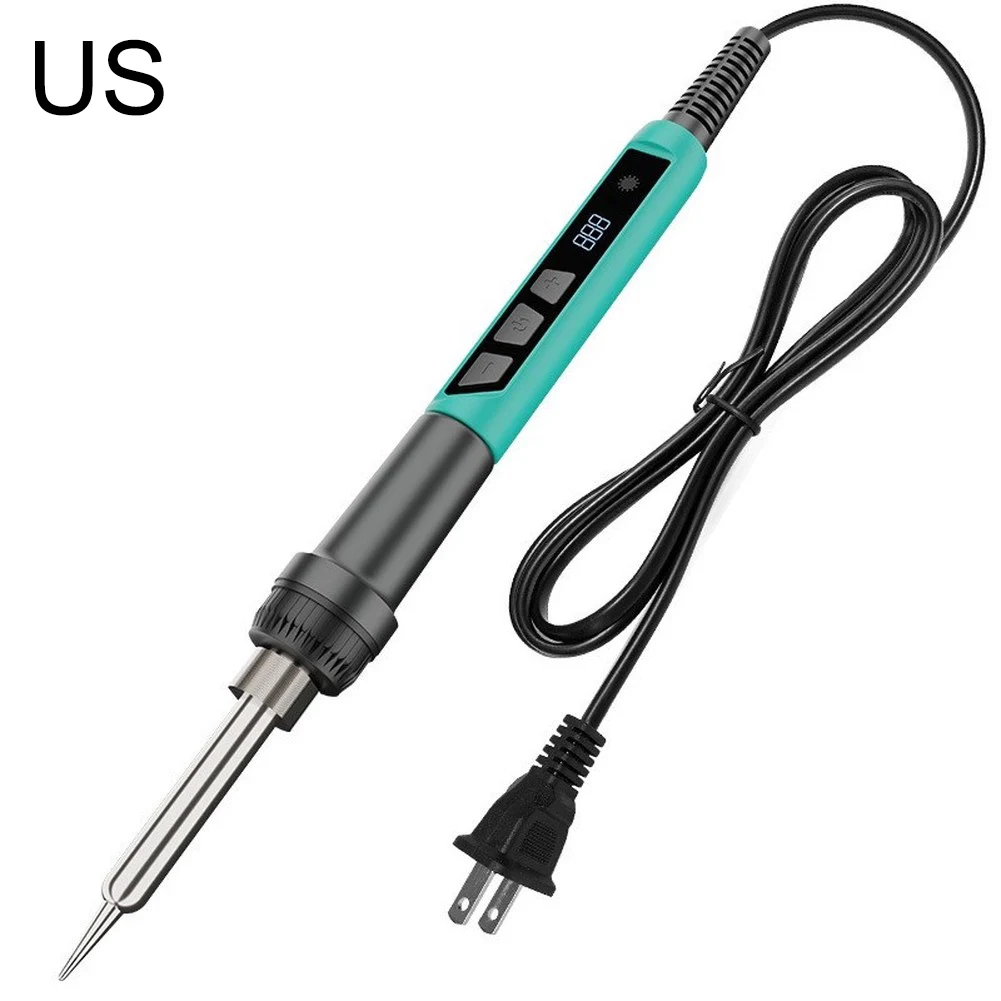 Intelligent Digital Soldering Iron 90W 180-500C Temperature Range Fast Heating Element for Circuit Board Repair