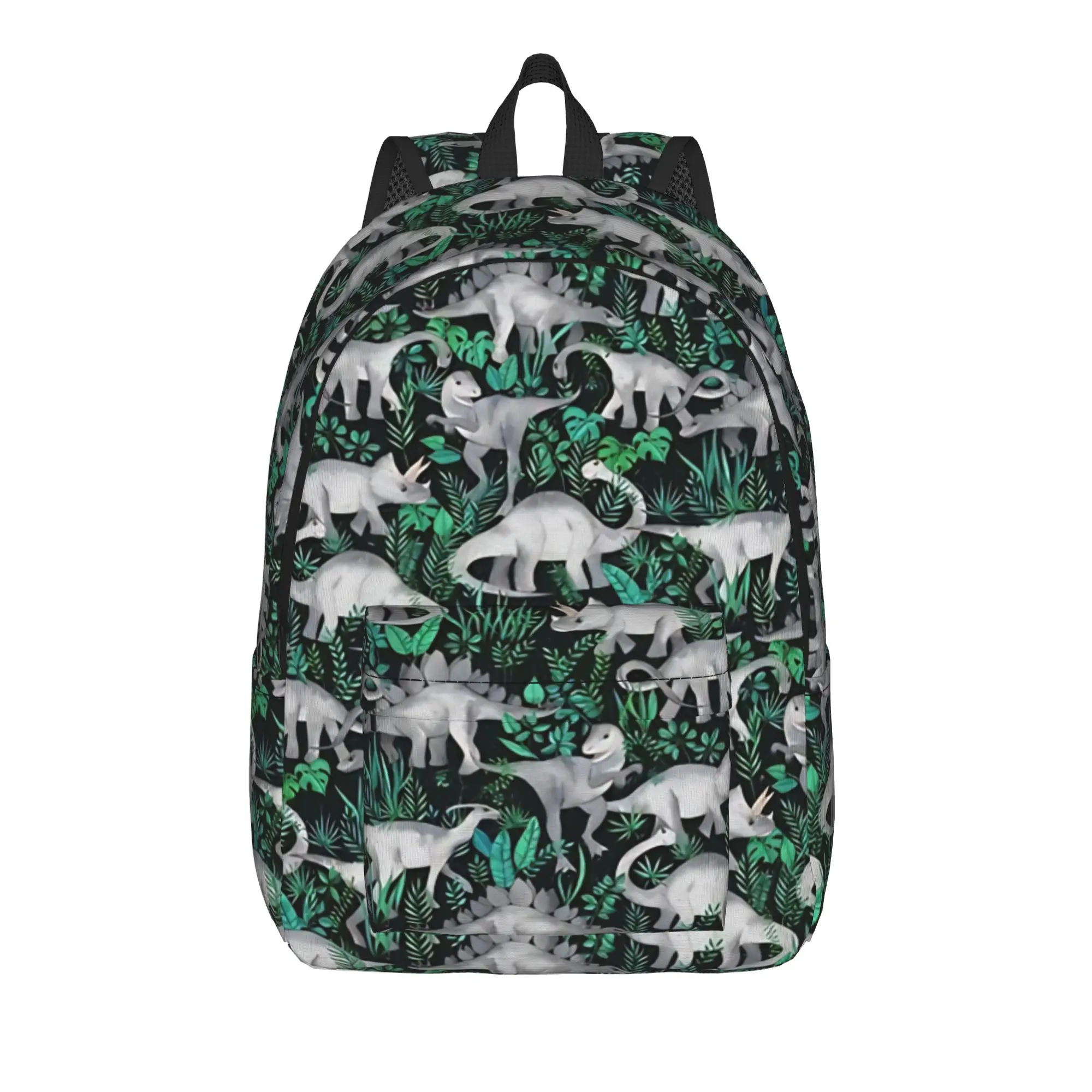 Dinosaur Jungle Backpack  Travel Backpacks Women Men Casual School Bags Designer Lightweight Rucksack