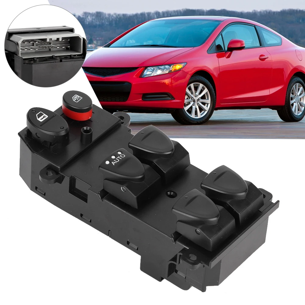 Left Front Electric Power Window Control Switch Fit For Civic 2006‑2011 35750‑SNV H51