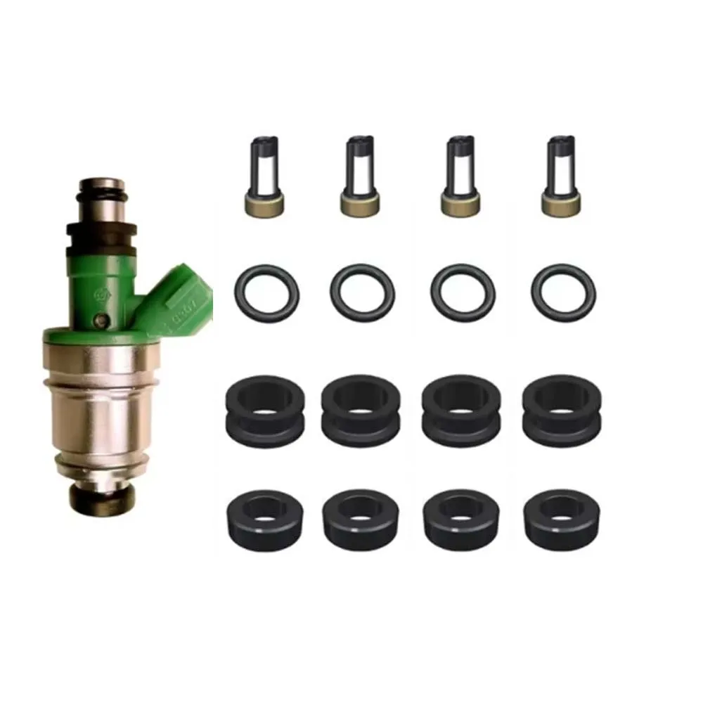 

4Set 15710-67D00 16600-86G10 16600-86G00 Fuel Injector Repair Kits For Nissan Pickup 2.4L JS21-1 Suzuki Grand Vitara 2.5L V6