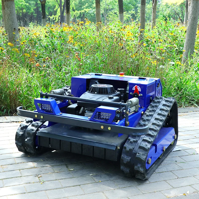 Customized orchard clearing dedicated intelligent remote control all terrain tracked weeding machine