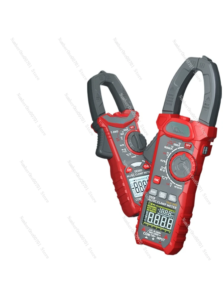 Digital Clamp Meter Multimeter High Precision Automatic Digital Display Ammeter Electrical AC/DC Clamp Meter