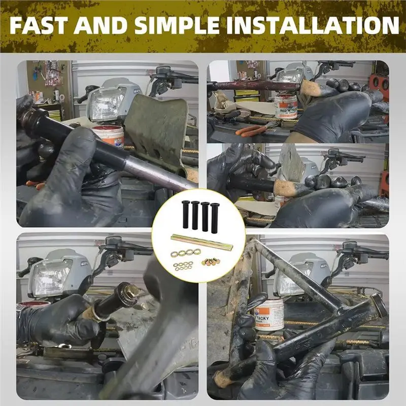 ل بولاريس سبورتسمان 400 500 570 600 700 800، تريل بليزر 250 330 400 طقم عمود جلبة أمامي سفلي A-ARM 7501093 إلخ #6