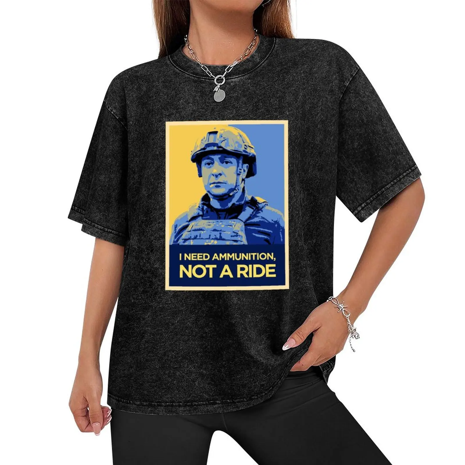 Zelensky: Not a Ride - all proceeds donated T-Shirt customs design your own for a boy vintage anime shirt mens cotton t shirts