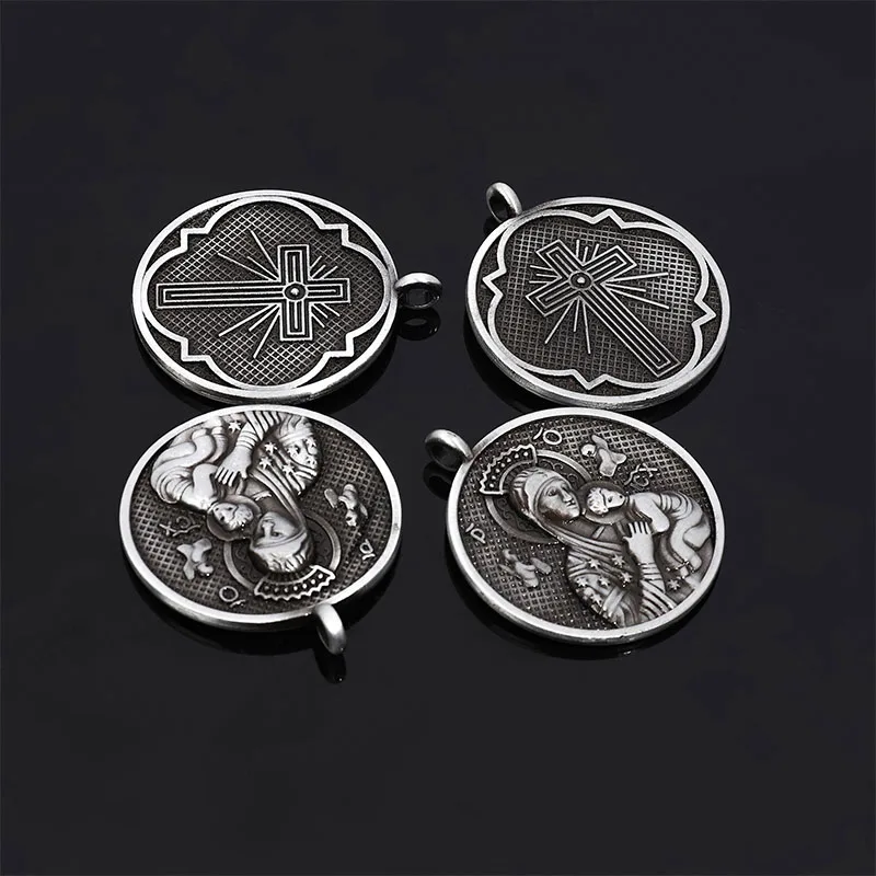 Catholic Virgin Mary Santa Ana Medal,