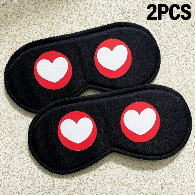 Cover Sleeping Mask Cartoon Pattern Slaapmasker Blockout Eye Comfort Blindfold Concave Light with Women Men Aid Eye Travel