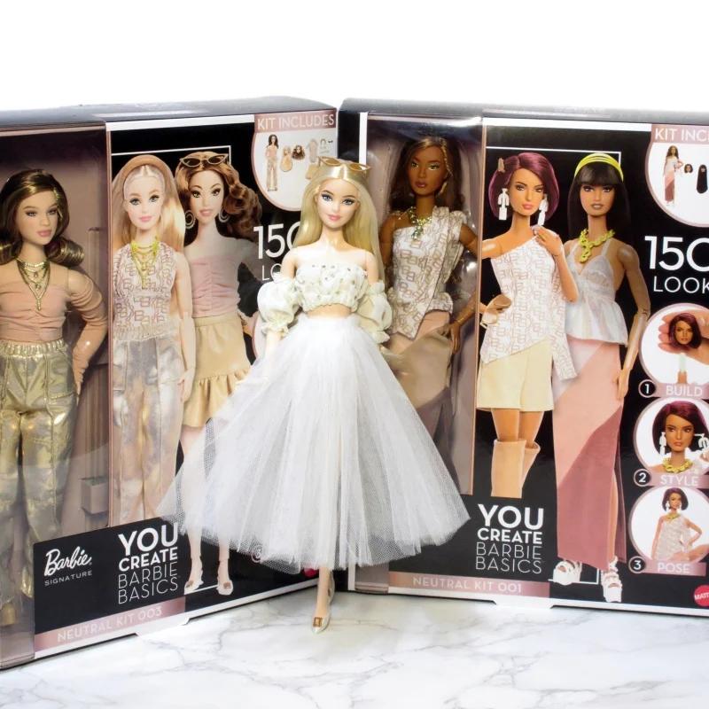 2026 New Genuine Barbie 【You Create】 Haute Couture Workshop Gift Box Series  Adult Collection Doll Desktop Decoration Toy Gift