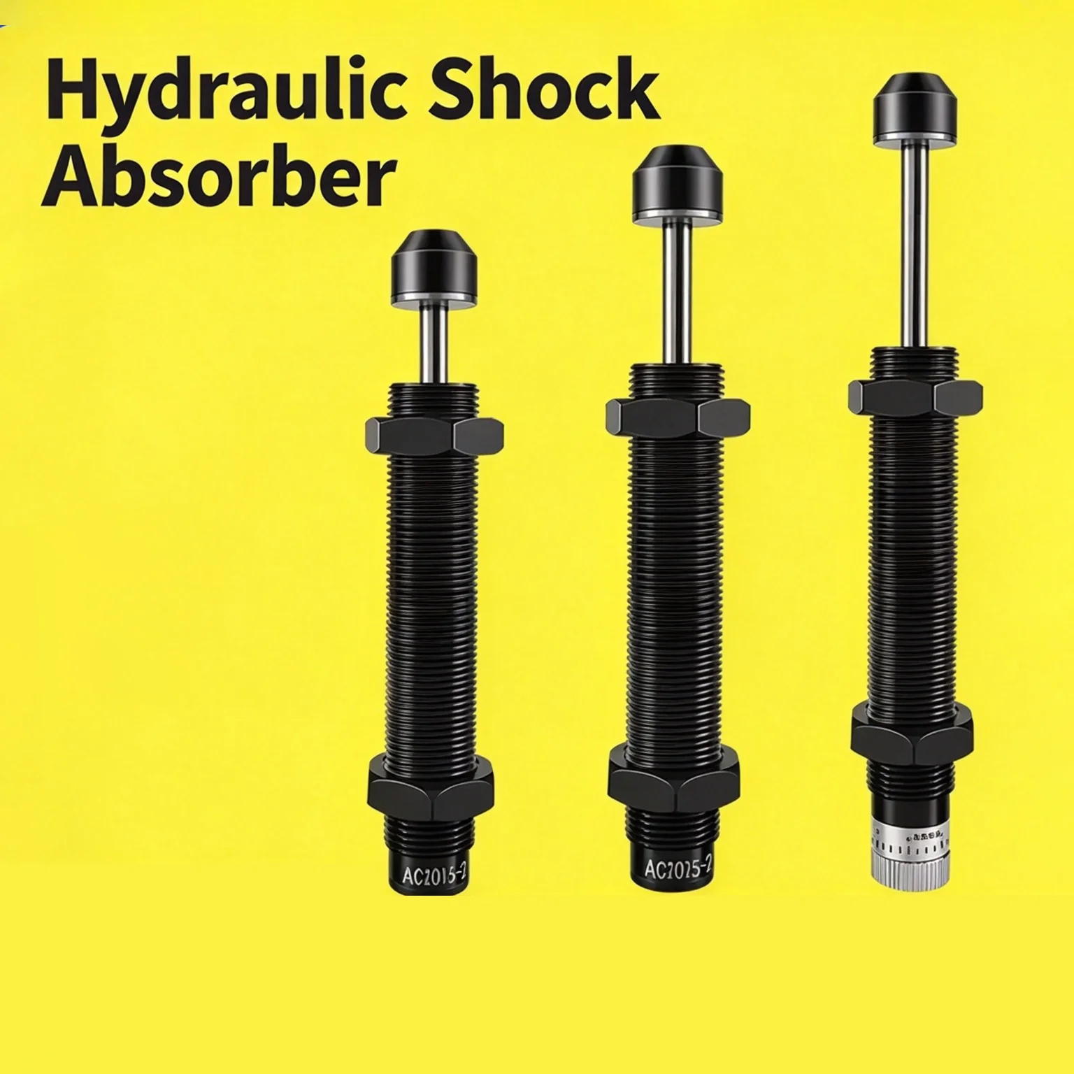 AD1410 AD1416  Hydraulic Adjustable Buffer Damper AD Series Stable Speed Shock-Absorbing Cylinder Manipulator for Industrial Use