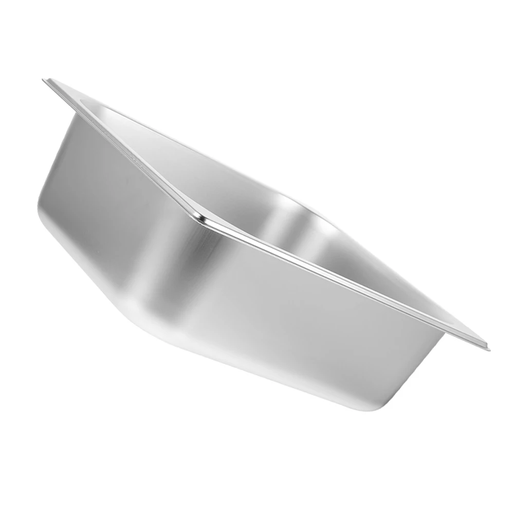 

Сковорода-шведский стол из нержавеющей стали большой емкости для сервировки еды, витрина для закусок и фруктов, идеально подходит для вечеринки, кухни, поднос для шведского стола